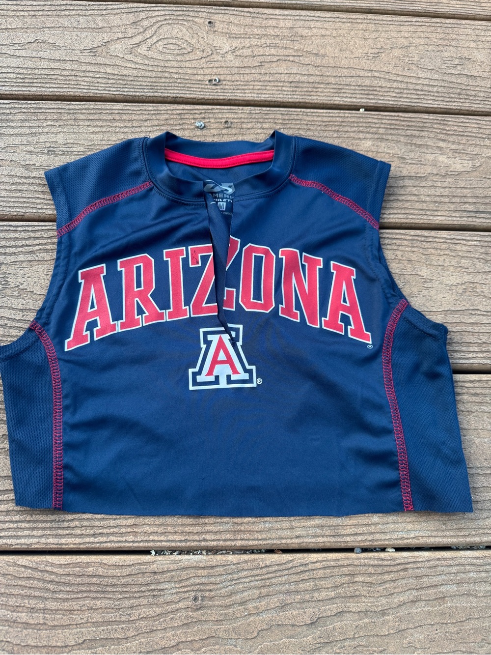 Arizona  Navy Athletic Jersey Tank
